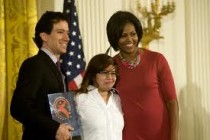 First Lady honors art education in Hispanic schools