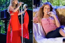 Mariah, SelGo and Pitbull Perform And Shine On Independence Day