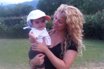 Shakira Vacations in France with Baby Milan