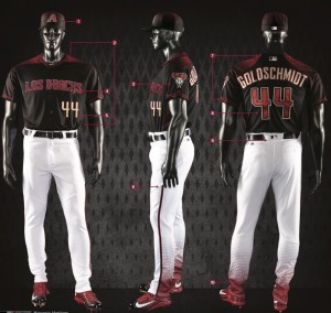 Hispanic Heritage Uniforms: Picture Courtesy of Arizona Diamondbacks