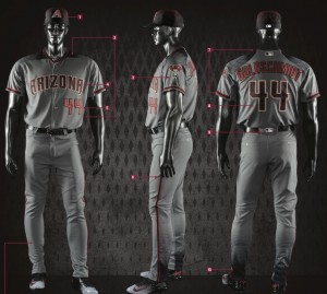 Road Uniforms: Picture Courtesy of Arizona Diamondbacks