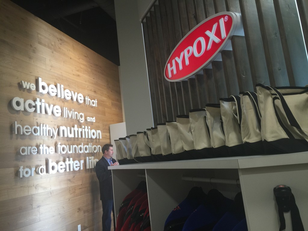 A look inside the HYPOXI location at Phoenix's Biltmore Fashion Park