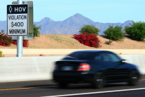 Arizona HOV Lane Violations Rising