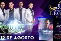 Maximo Grado y Javier Rojas to Perform at the Legends Event Center this Friday, Aug. 12th