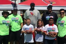 The Arizona Cardinals Join Hall of Famer Anthony Muñoz for the “Play 60 Character Camp”