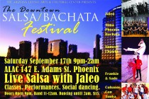 ALAC Presents: The Downtown Salsa, Bachata Festival Saturday, Sept. 17th