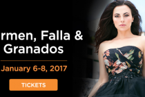 Phoenix Symphony Hall Presents: Carmen, Falla & Granados Jan. 6th – 8th