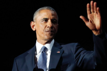 Obama Says Goodbye, Urges Unity