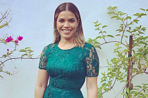 America Ferrera Dressed Up As Selena Quintanilla