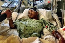 Latino Boy Shot 5 Times Trying To Save Others in Florida